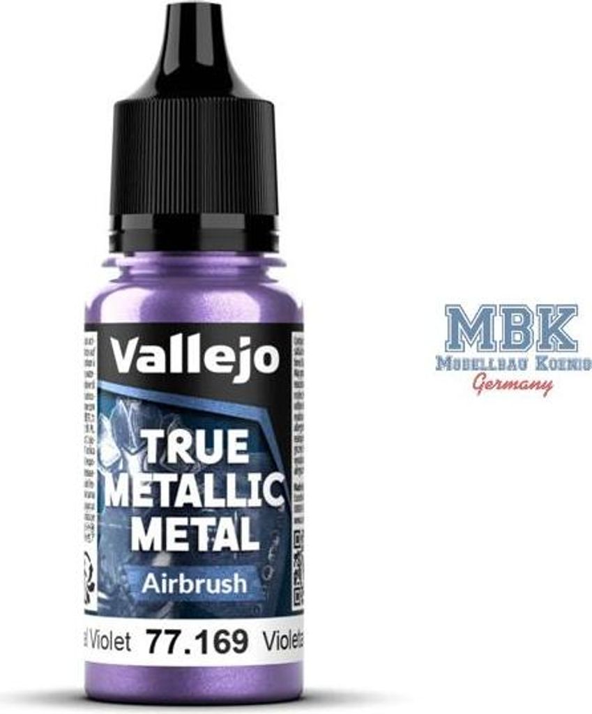 Vallejo VA77169, vernice metallizzata "True Metallic" per Immagine del prodotto 
