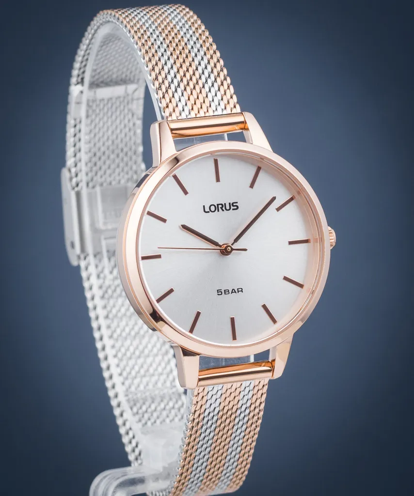 Montre Lorus Femme Antiallergique Acier Inoxydable Précise et Durable