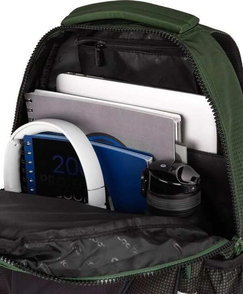 Sac à dos scolaire CoolPack Factor Gradient Grass - Volume 29L Ergonomique