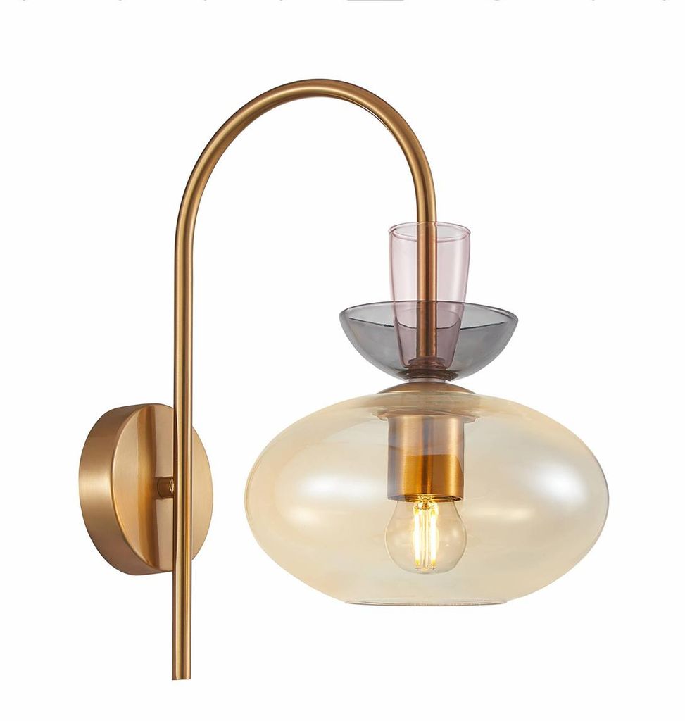 Italux FANDA WL-31882-1-GD-AMB applique Immagine del prodotto 