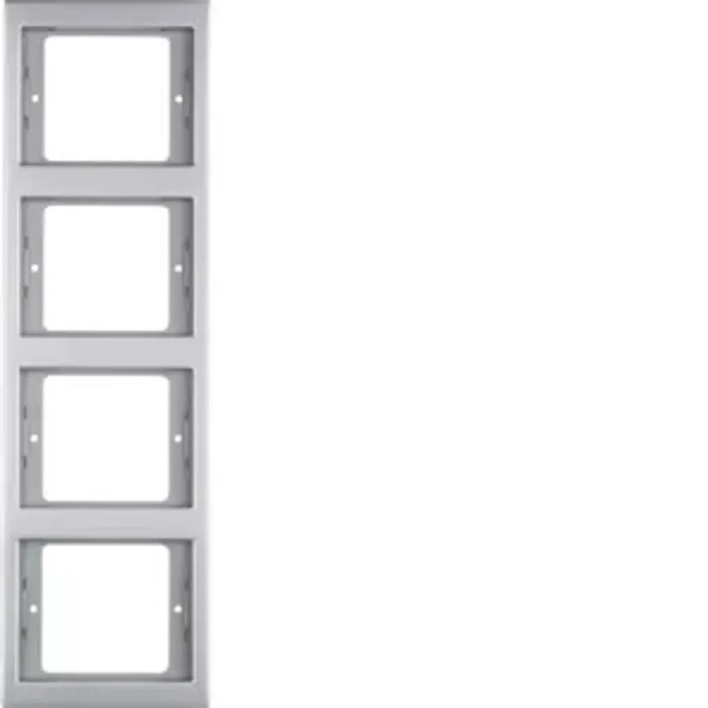 Cadre pour interrupteur quadruple vertical pour rénovation moderne - 2