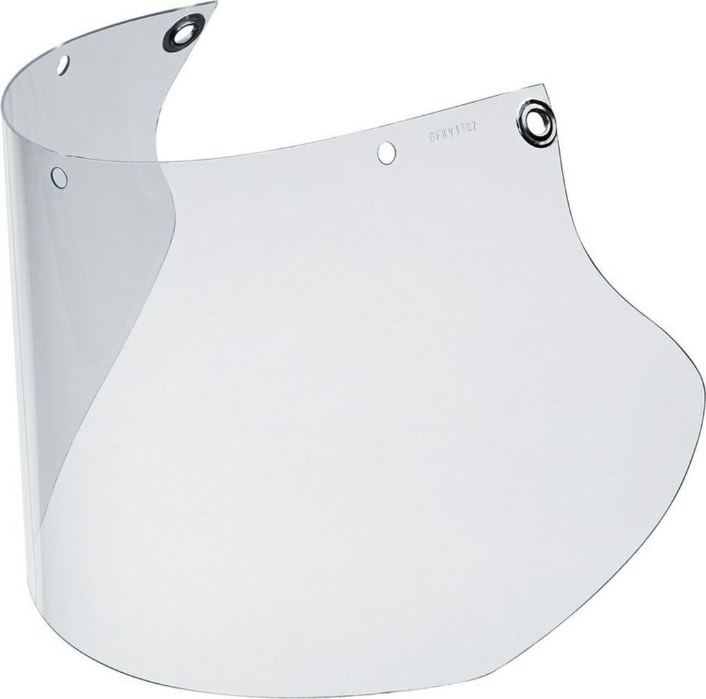 Schutzscheibe klar,PC, 500x200x1mm,KSG Helmhalt.