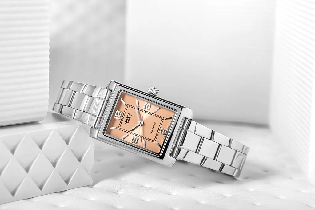 Orologio Casio Donna Rettangolare Rosa LTP-1234DD-4A Prezzo Offerta - 9