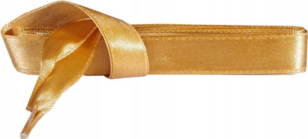 Satin Schnürsenkel - 120 cm Kaps - Gold