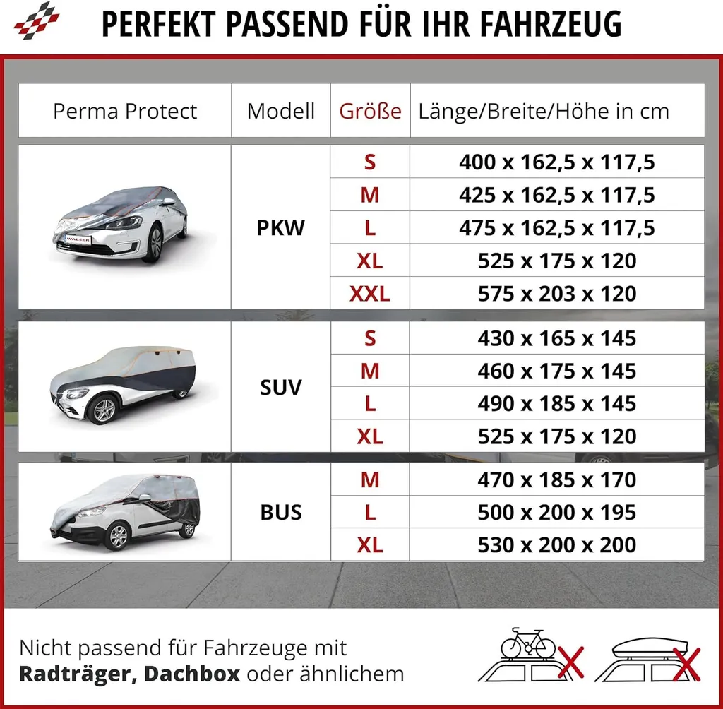 Bâche Voiture Anti-Grêle XXL 100% Polyester Renforcé Perma Protect - 6