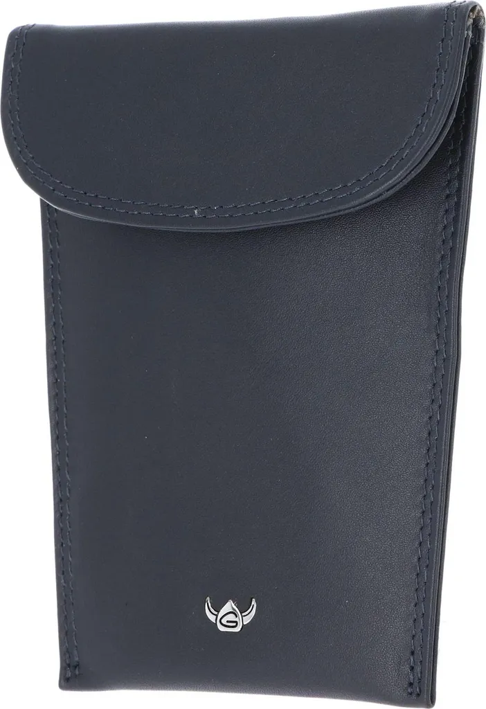 Portachiavi Slim Golden Head 5155 Polo Marine RFID Pelle Nappa