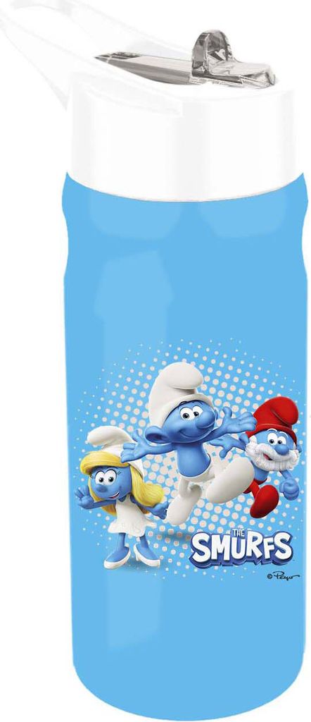 Studio 100 die Schlümpfe Trinkflasche, 500 ml