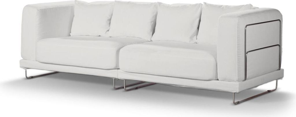 Dekoria Bezug für Tylösand 3-Sitzer Sofa nicht ausklappbar, hellbeige, Bezug für Tylösand 3-Sitzer