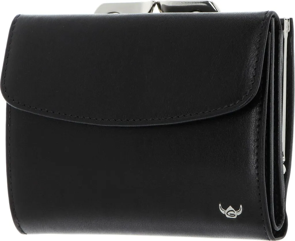 Golden Head Colorado 2123 porte-monnaie cuir noir - RFID Protect