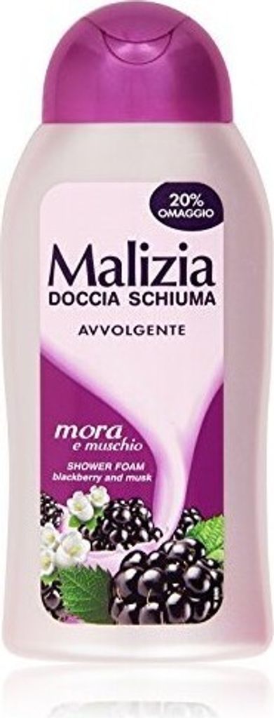 MALIZIA Mora & Muschio Brombeere & Moschus Duschgel 300 ml Produktbild 