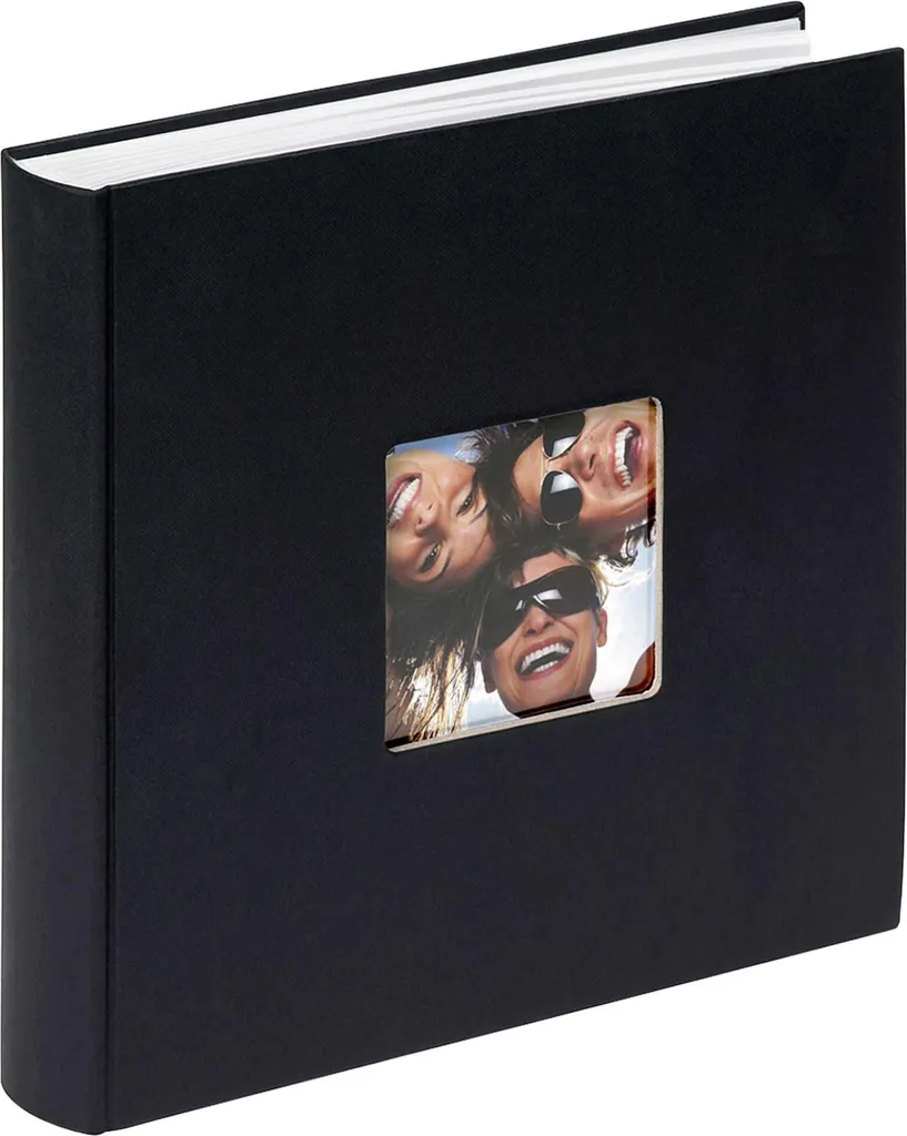 Walther Fun nero 30x30 100 pagine album libro FA208B