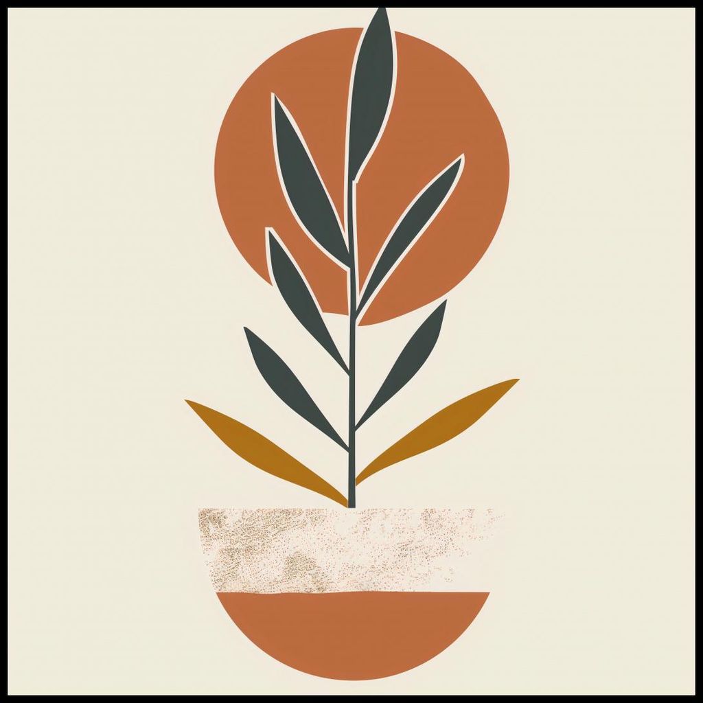 Plakat 90x90cm Begrenzte Symmetrie