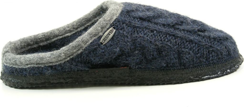 Giesswein 34-10-42471 Neudau Damen Herren Hausschuhe Pantoffeln , Schuhgröße:42, Farbe:Blau