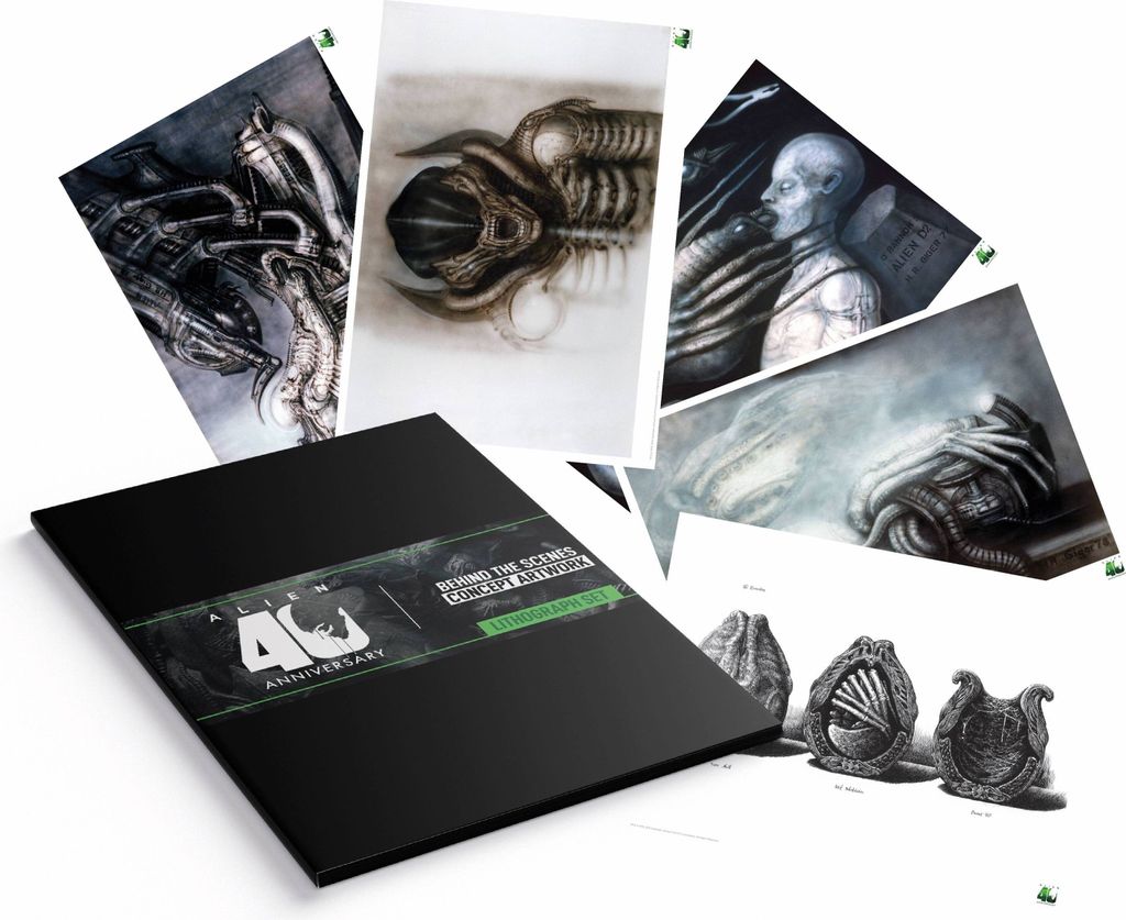 FaNaTtik Alien Kunstdrucke 5er-Set 35 x 28 cm FNTK-AL125