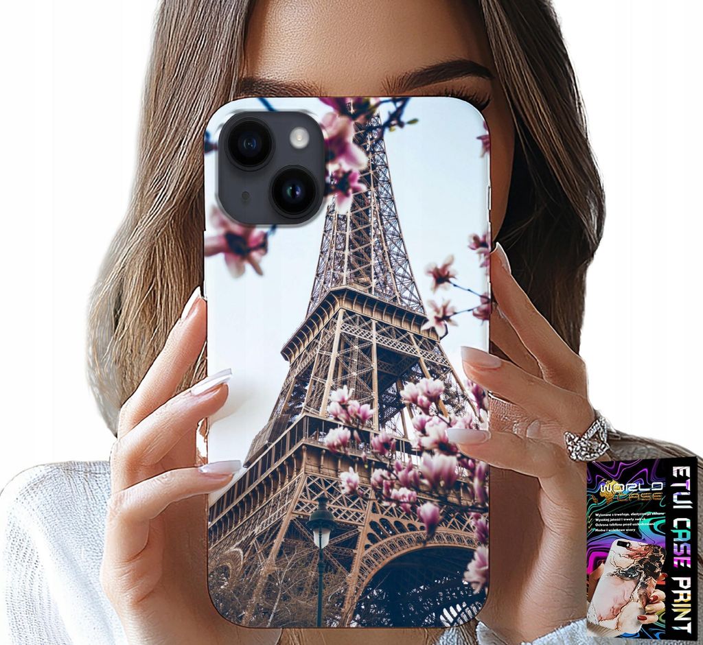 Fall Für Iphone 13 - Paris Eiffelturm Schöne Rückseite