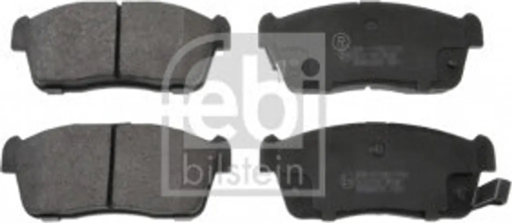 Plaquettes de frein silencieuses FEBI 116048 pour Pixo UA0 - 04465 B1020