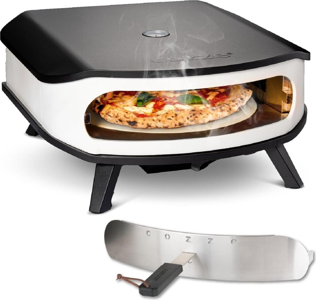 Cozze® Pizzaofen Rotate 17, inkl. Pizzastein / Thermometer, Produktbild 
