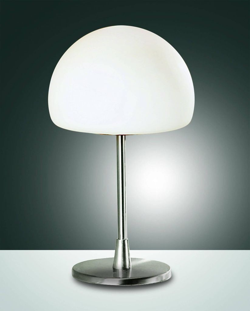 FABAS-LUCE 3569-30-178 Tischleuchte 33W HV GAIA G9 nickel Produktbild 