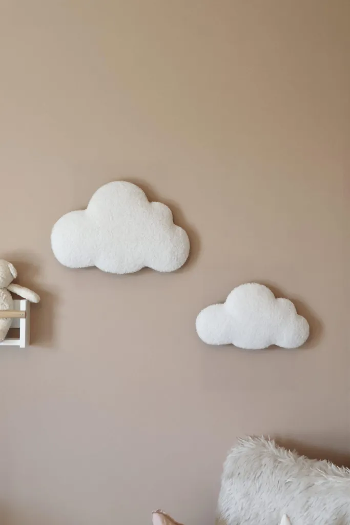 Cloud Bouclé Wall Decor - Elemento d'Arredo Design Moderno Soft Touch