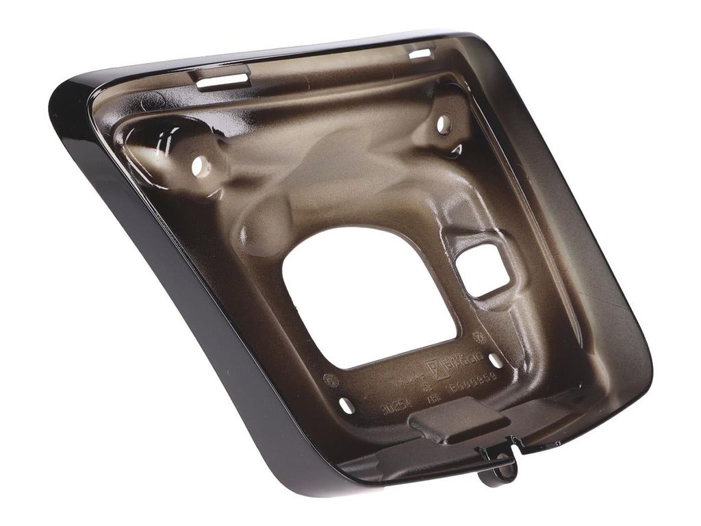 Vespa Rücklichtrahmen OEM schwarz kompatibel mit Vespa GTS 125, 300 i.e. Super Euro4