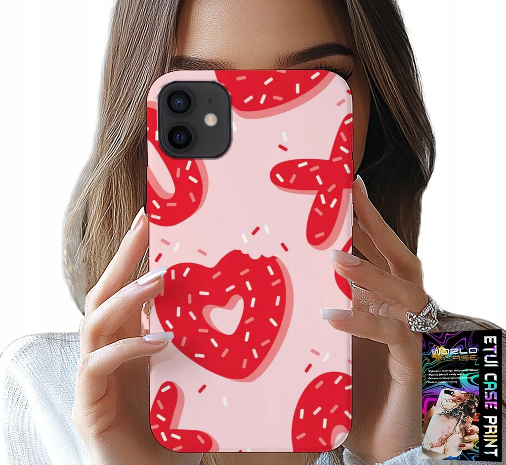 Cover iPhone 13 Mini Cuori XOXO Vetro - Protezione Top e Stile