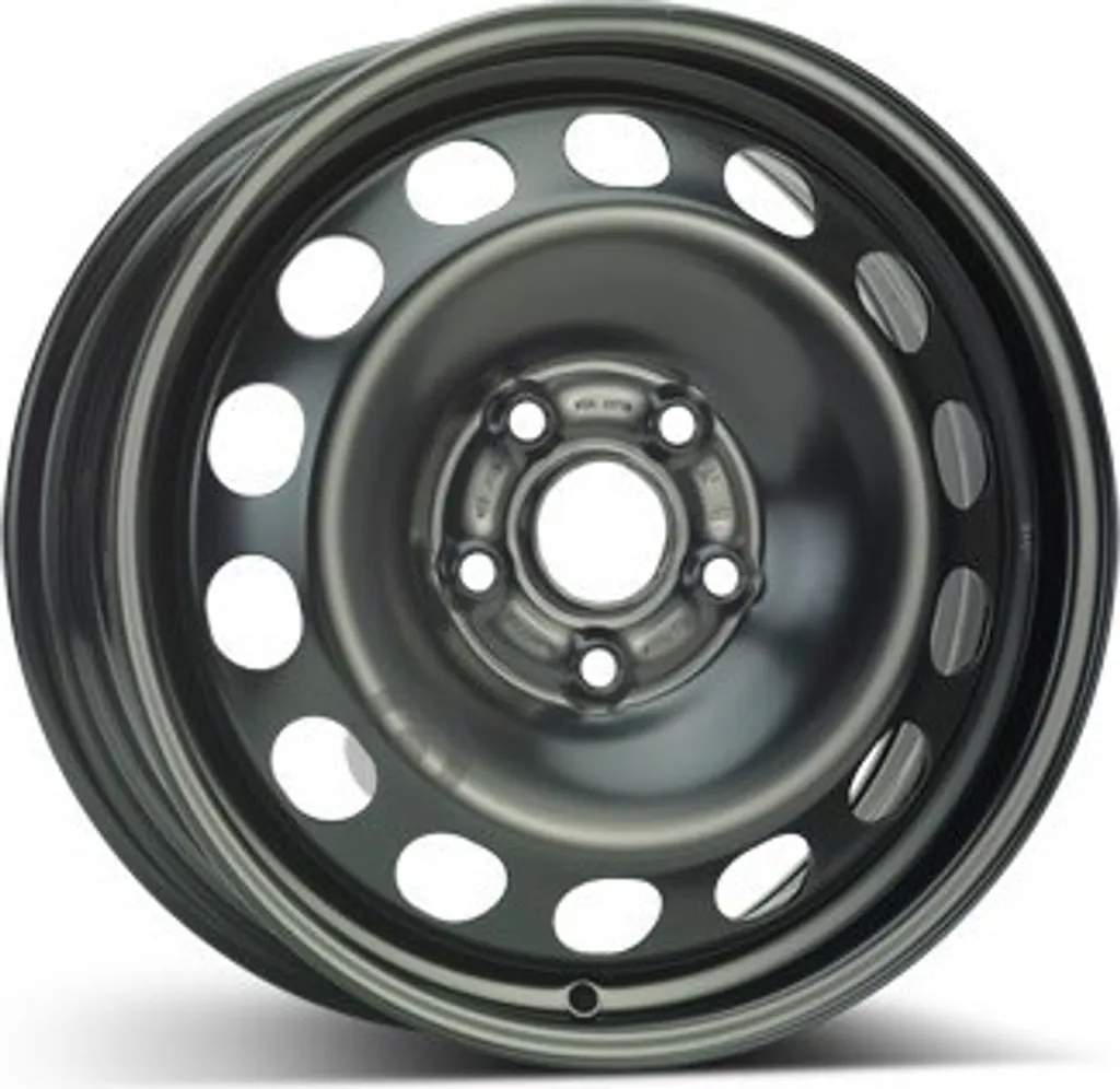 Jantes en fer ALCAR ACCIAIO 9702 6x16 5x112 ET50 Noir pour l'Hiver