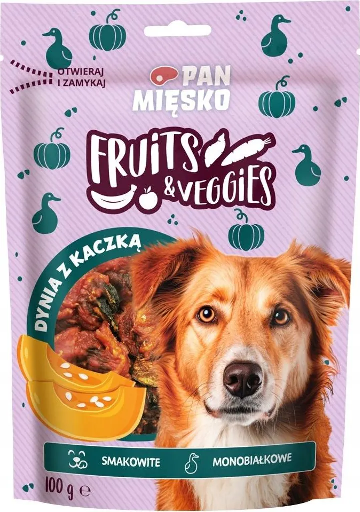 Mr Meat Gourmet Zucca e Anatra 100g - L'Alta Cucina per il tuo Cane