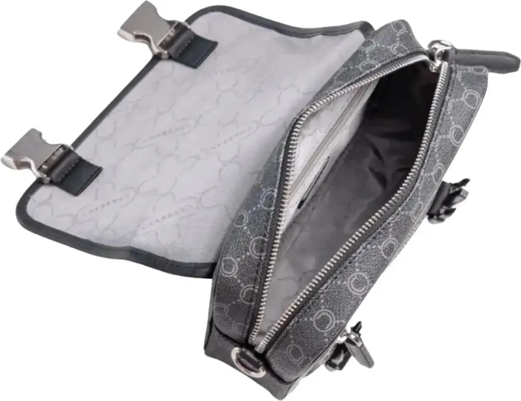 Sacoche Chabrand Icone Noir en Toile Grainée - Design Compact Homme - 5