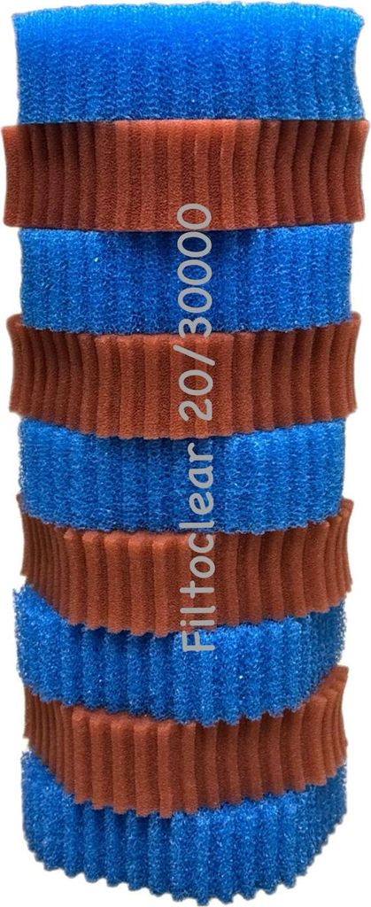 KH Ersatzschwammset Filtoclear 20000/30000 Filter 5x Produktbild 