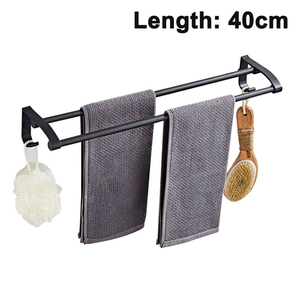 Handtuchring, Handtuchstange Handtuchhalter ohne Bohren 40cm