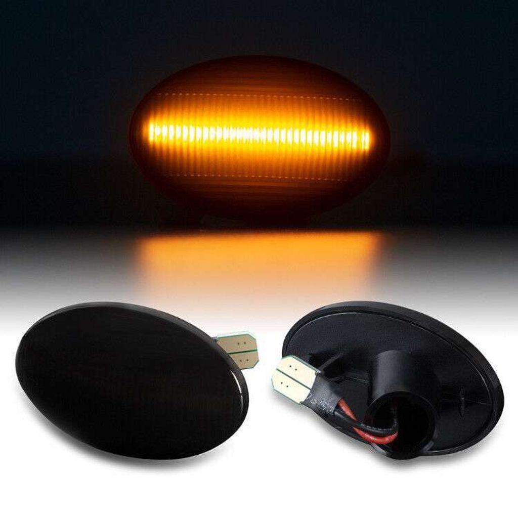 Led Seitenblinker für OPEL Astra F | alle Modelle | BJ 1994-1998 | SCHWARZ