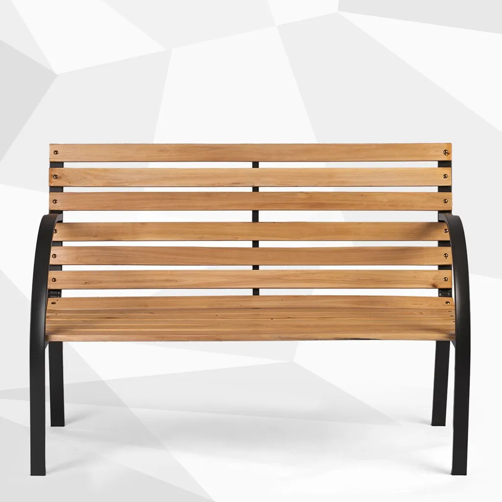 Banc de parc résistant aux intempéries et confortable - Modèle Luca - 5