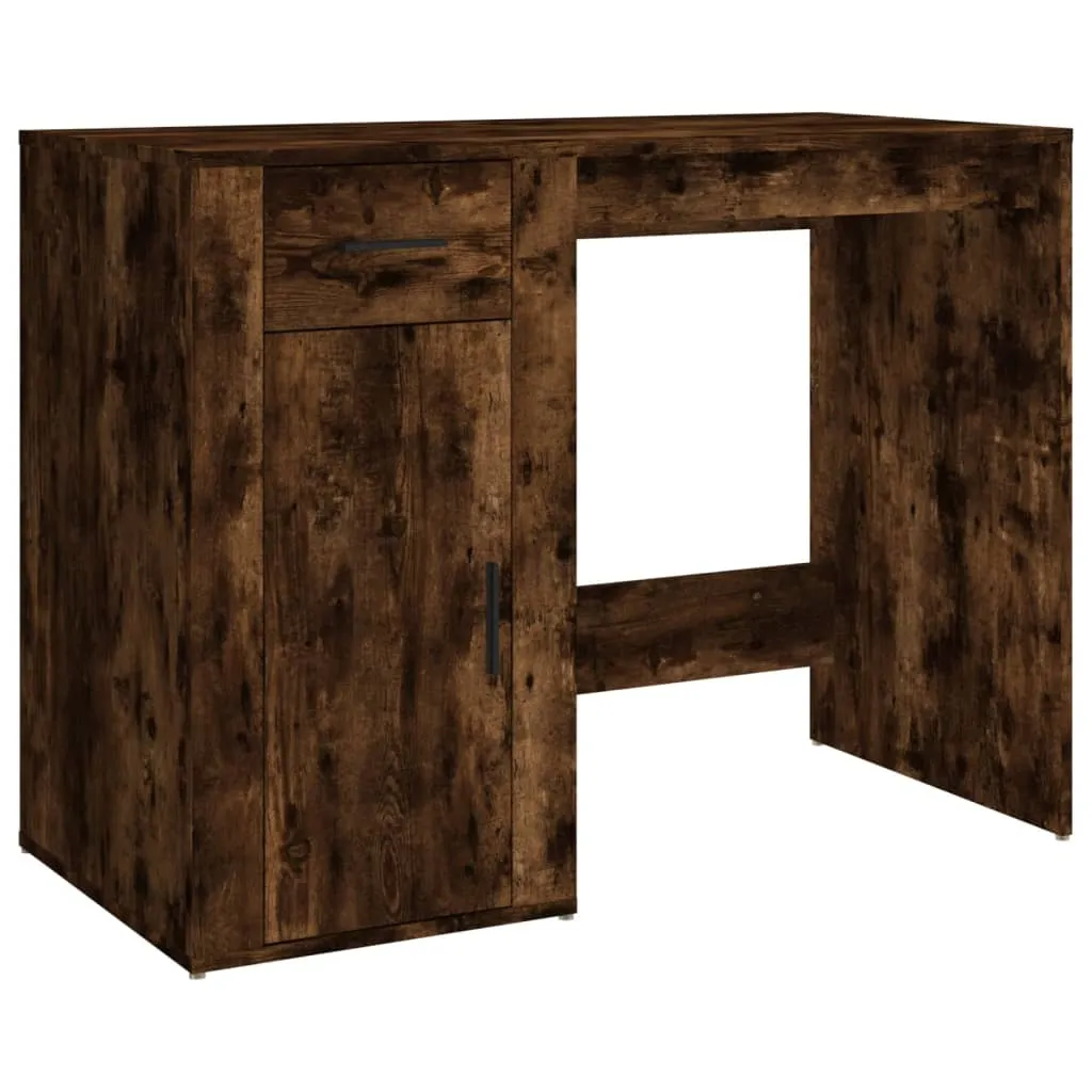 Scrivania Essenziale Rovere Fumé 100x49 cm - Offerta Ecommerce