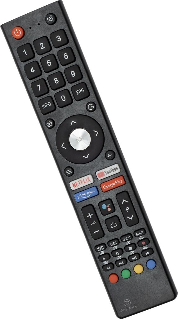 Ersatz-Fernbedienung Für CHiQ/Changhong TV Modelle – Passt Für U55H7A, U43H7A, L32H7S, L40H7S Uvm.