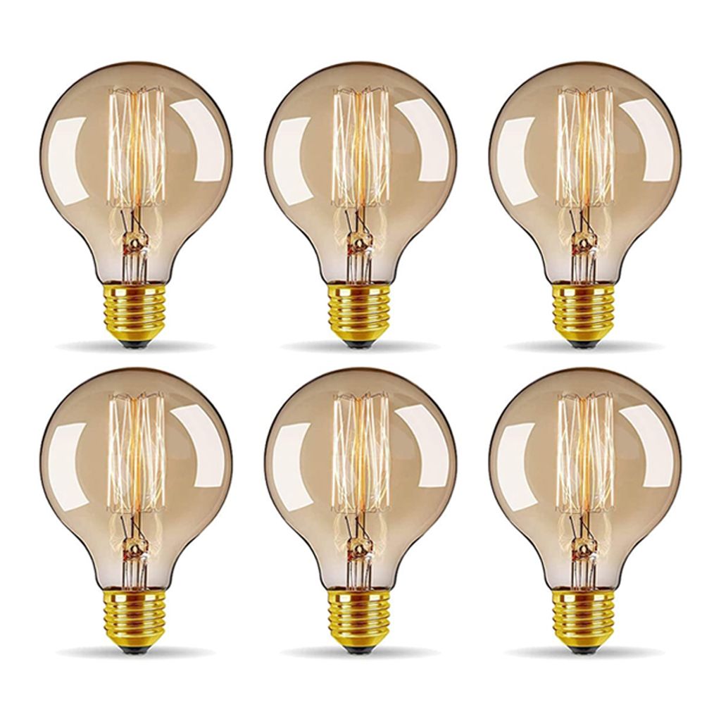 Edison Vintage Glühbirnen Set - 6 Stück Retro-Stil Produktbild 