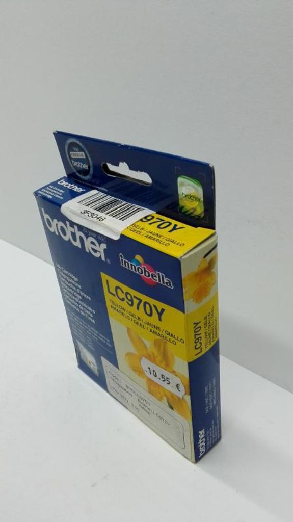 Brother LC970Y, Gelb, Tinte auf Pigmentbasis, 1 Stück(e), Produktbild 
