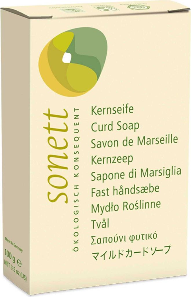 Sonett Kernseife, Schaum, Box, Für die Nutzung im Produktbild 