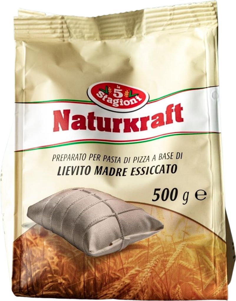 Naturkraft Pizzasauerteig 500g - 5 Stagioni Produktbild 
