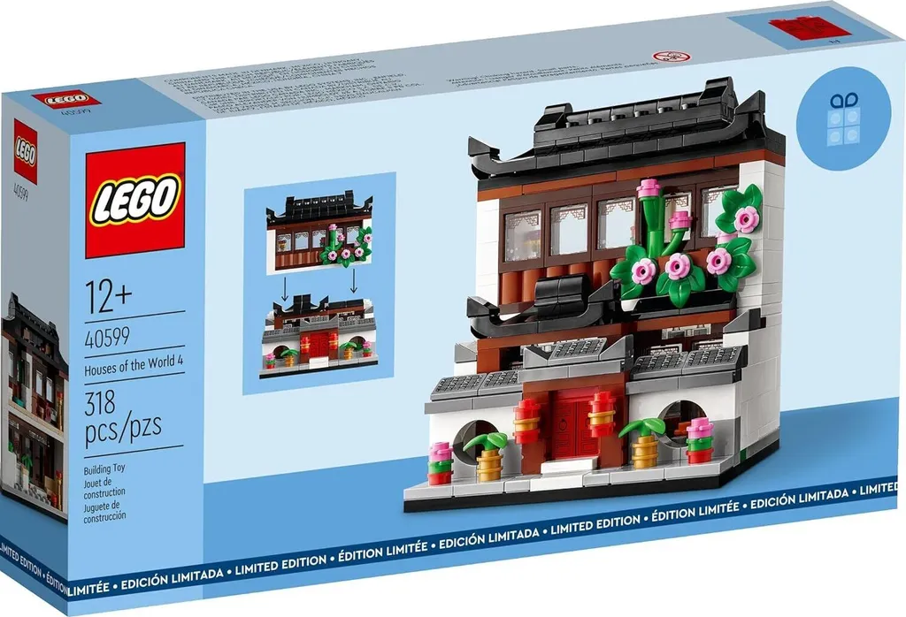 Jeu de Construction LEGO 40599 Maisons du Monde 4 - Micro Architecture