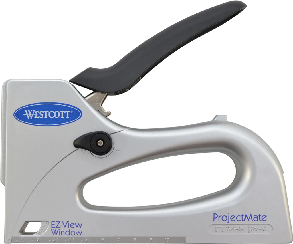 Agrafeuse manuelle WESTCOTT ProjectMate argent et noir haute précision