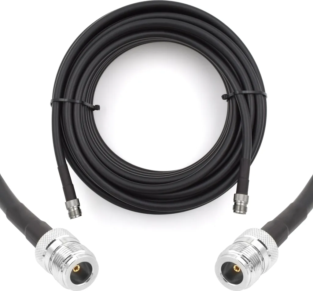 Prolunga Antenna N Femmina-Femmina 1m 8D-FB 50 Ohm Ultra Low Loss