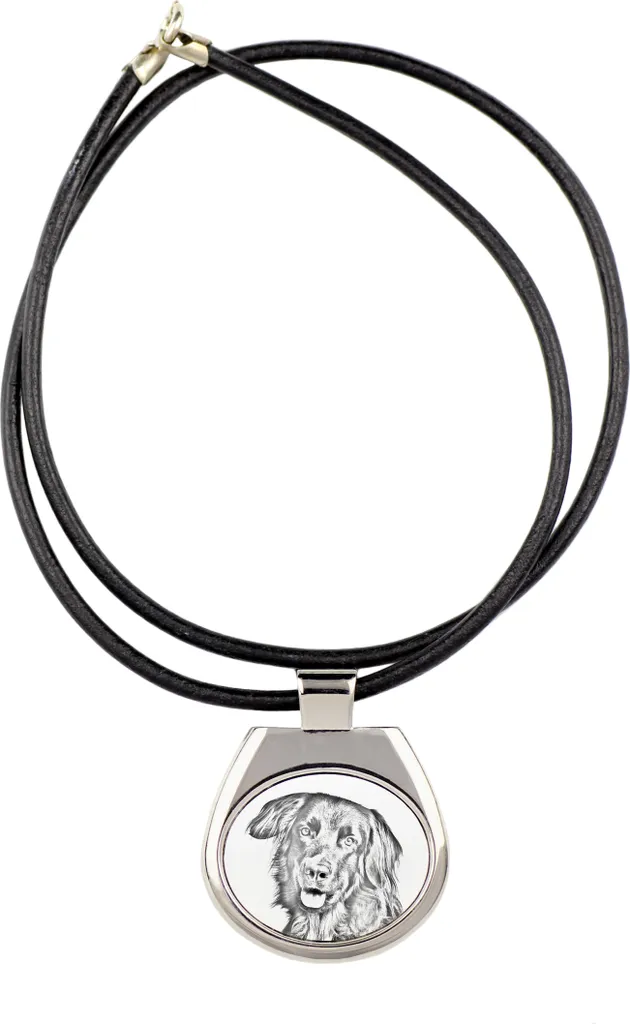 Collana Hovawart Art-Dog: Ciondolo Personalizzato Razza Cane Unico