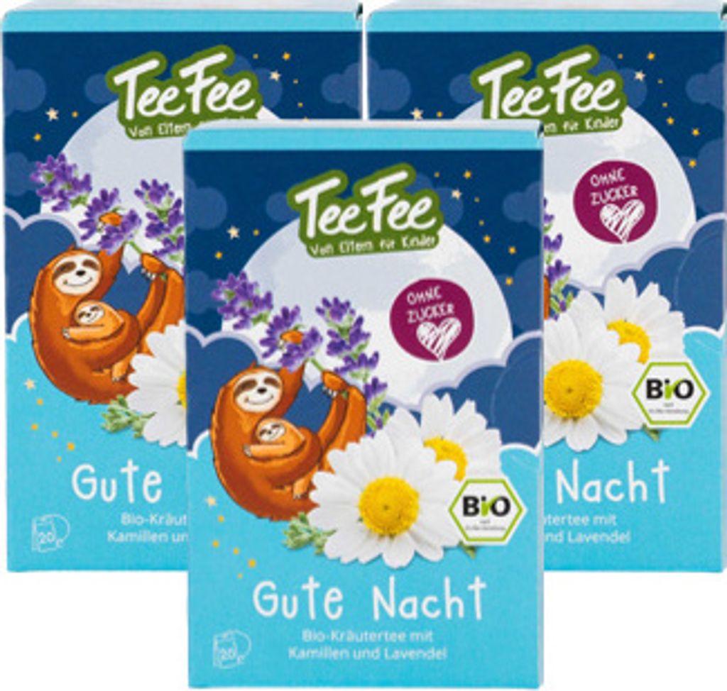 3 x TeeFee - Kräutertee Gute Nacht