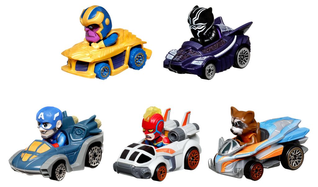 Pack de 5 Racerverse Marvel Image du produit 