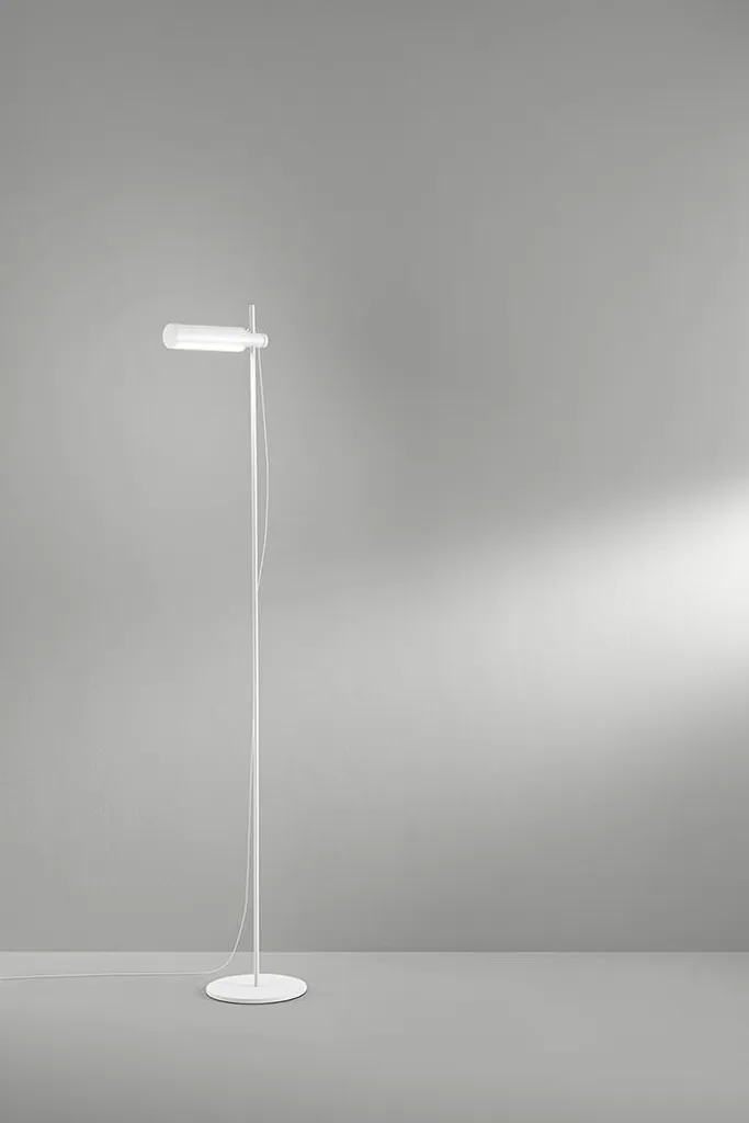 Lampadaire LED Perenz 24W Métal Blanc Mat Réglable 3000K-6000K