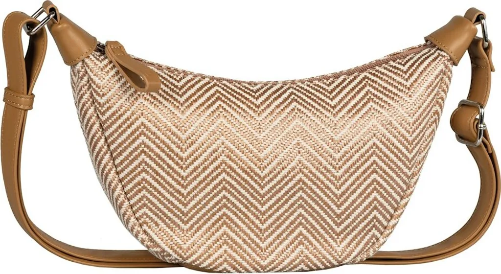 Petit sac trotteur femme beige Tom Tailor Denim Liriel idéal pour l'été