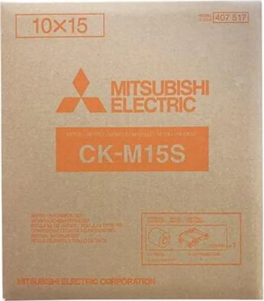 Recharge Papier Photo Mitsubishi CK-M15S Format 10x15 cm Brillant