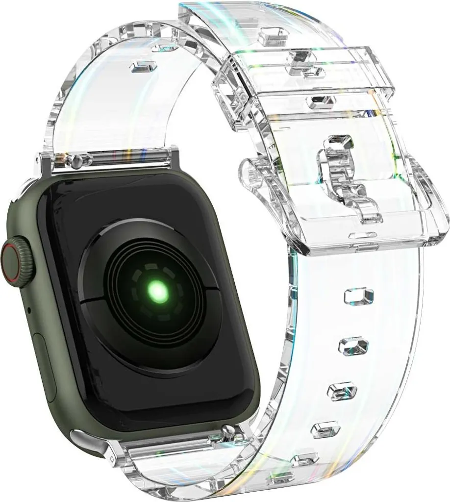 Cinturino Eko TPU per Apple Watch 38/40/41mm | Trasparente Quotidiano