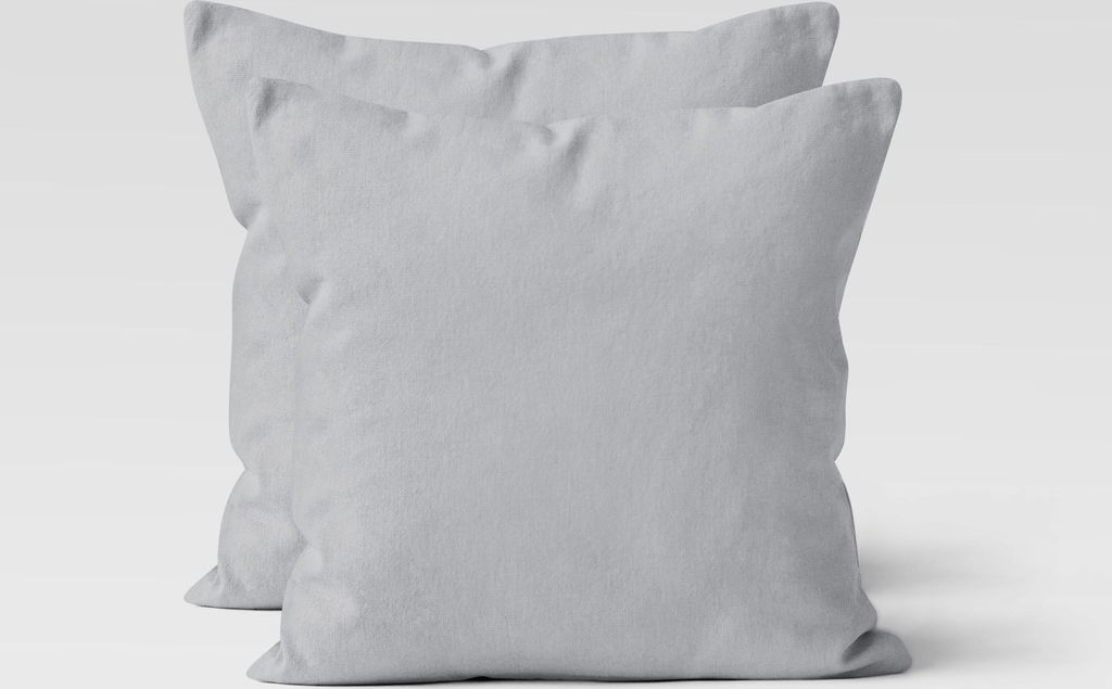 2er Set Renforcé UNI Kissenhüllen 80x80 cm Kopfkissen Produktbild 