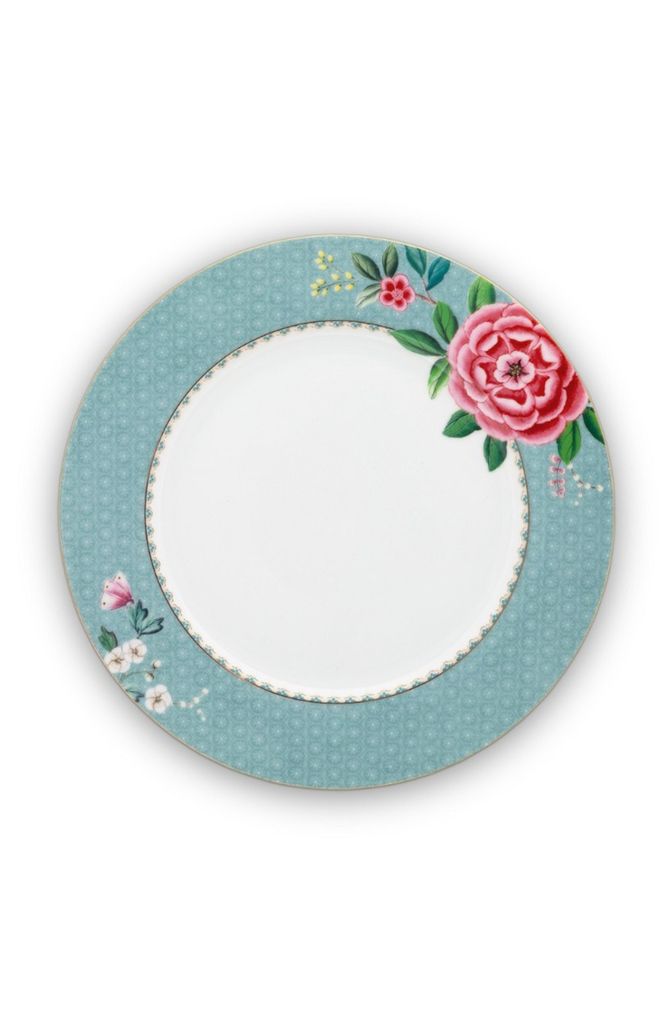 PIP STUDIO Blushing Birds Speiseteller blue 26,5 cm